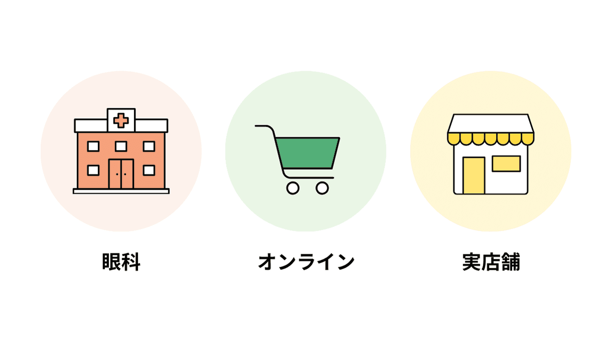 コンタクトレンズをどこで買うかは、価格以外に何が違う?